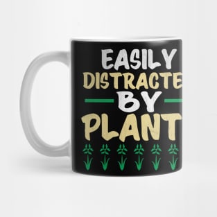 Easily Distracted by Plants Mug